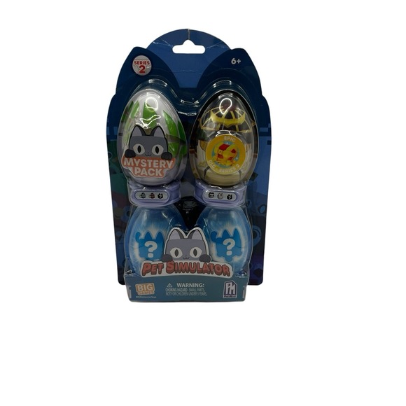 Big Games Pet Simulator Series 2 Pack Mystery Eggs New‎ - Picture 1 of 4